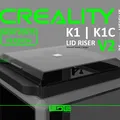 CREALITY K1 | K1C | K1SE - BỘ NÂNG NẮP V2 [KHÔNG ĐÈN LED] [cao 35mm] - Thumbnail 2