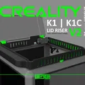 CREALITY K1 | K1C | K1SE - BỘ NÂNG NẮP V2 [KHÔNG ĐÈN LED] [cao 35mm] - Thumbnail 3