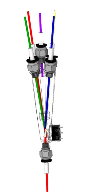 Hub 5 trong 1 nối tiếp có cảm biến sợi in - Image 2