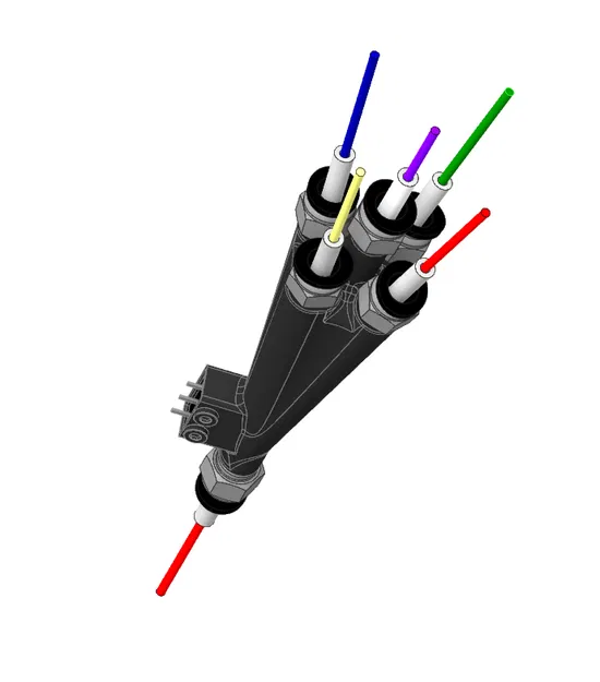 Hub 5 trong 1 nối tiếp có cảm biến sợi in - Image 3