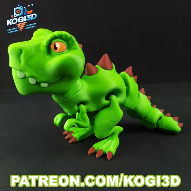 Mô hình T-Rex Khớp nối Linh hoạt - Image 1