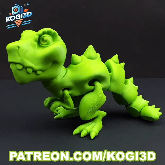 Mô hình T-Rex Khớp nối Linh hoạt - Image 2