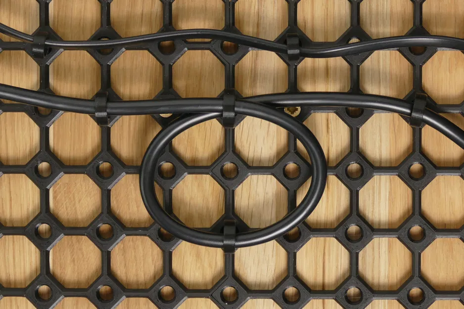 Kẹp Luồn Dây Đa Năng Vít Lỗ Nhỏ Cho Multiboard/Underware (parametric) - Image 3