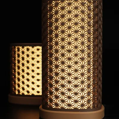 Đèn Kumiko Asanoha / 2 Phiên Bản / LED KIT 001