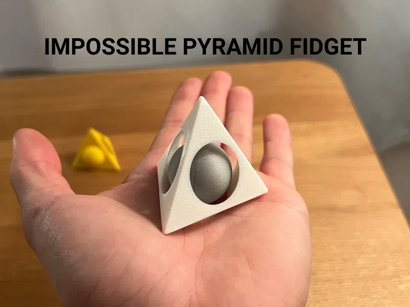 Kim Tự Tháp Bẫy Khối Cầu Không Tưởng (Impossible Pyramid Fidget) - Image 1