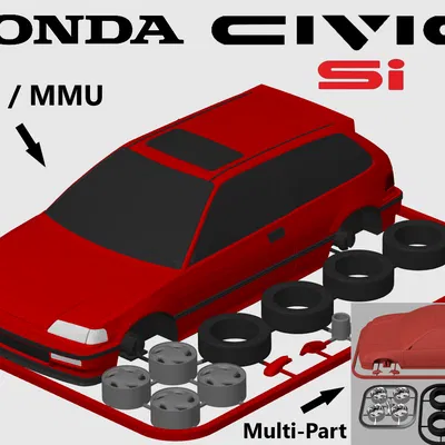 Honda Civic EF SI (EF9) Kit Card