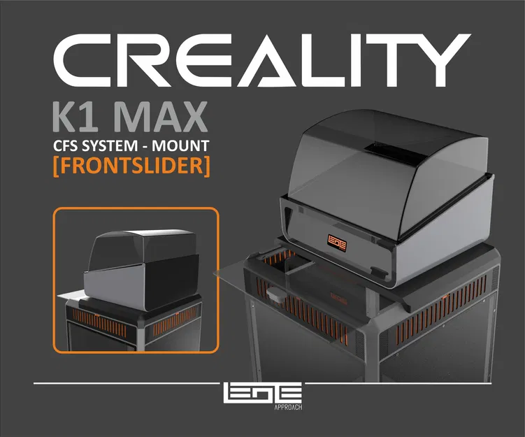 CREALITY K1max - GIÁ ĐỠ CFS HỆ THỐNG V1.2 - Image 1