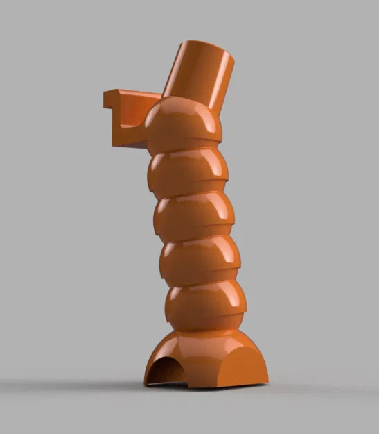 Khớp Nối Ống Hút Bụi Linh Hoạt - Thiết Kế Bằng Fusion 360 - Image 3