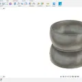 Khớp Nối Ống Hút Bụi Linh Hoạt - Thiết Kế Bằng Fusion 360 - Thumbnail 5