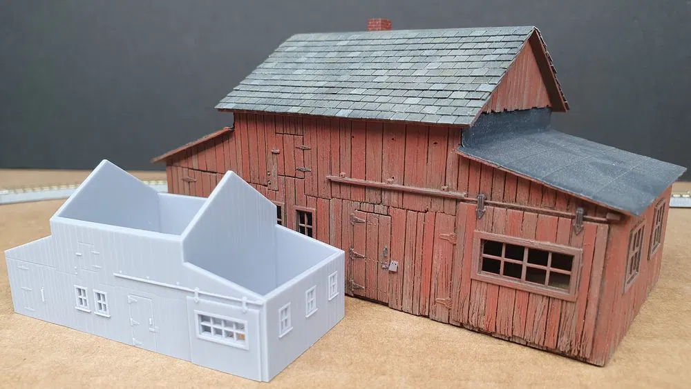 Mô hình thợ rèn tỷ lệ N - Image 1