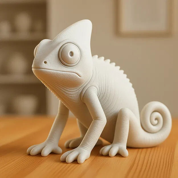 Tượng Tắc Kè Hoa - Image 1