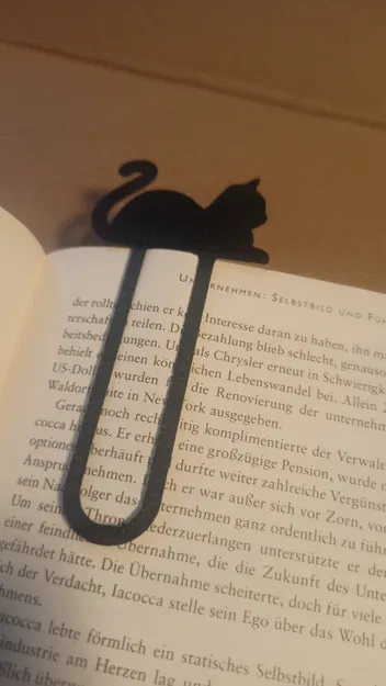 Mèo nằm bookmark - Image 1