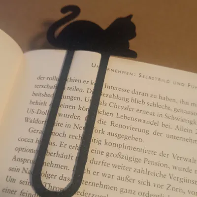 Mèo nằm bookmark