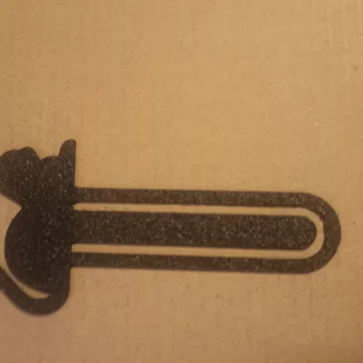 Mèo nằm bookmark