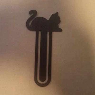 Mèo nằm bookmark