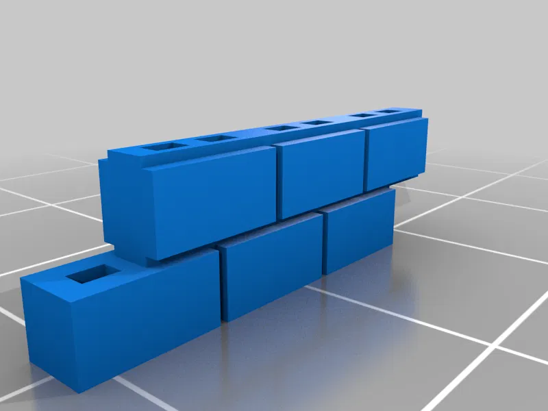 Khối bê tông & Tường tỉ lệ 1:64 - Image 6