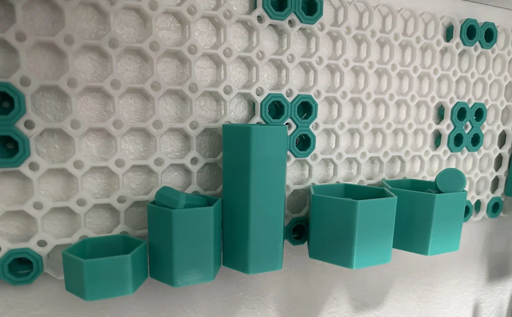 HexaBins: Hộp Đựng Mô-đun Tương Thích Đa Bảng! - Image 2
