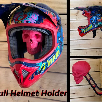 Giá Đỡ Mũ Bảo Hiểm Đầu Lâu Low-poly Remix