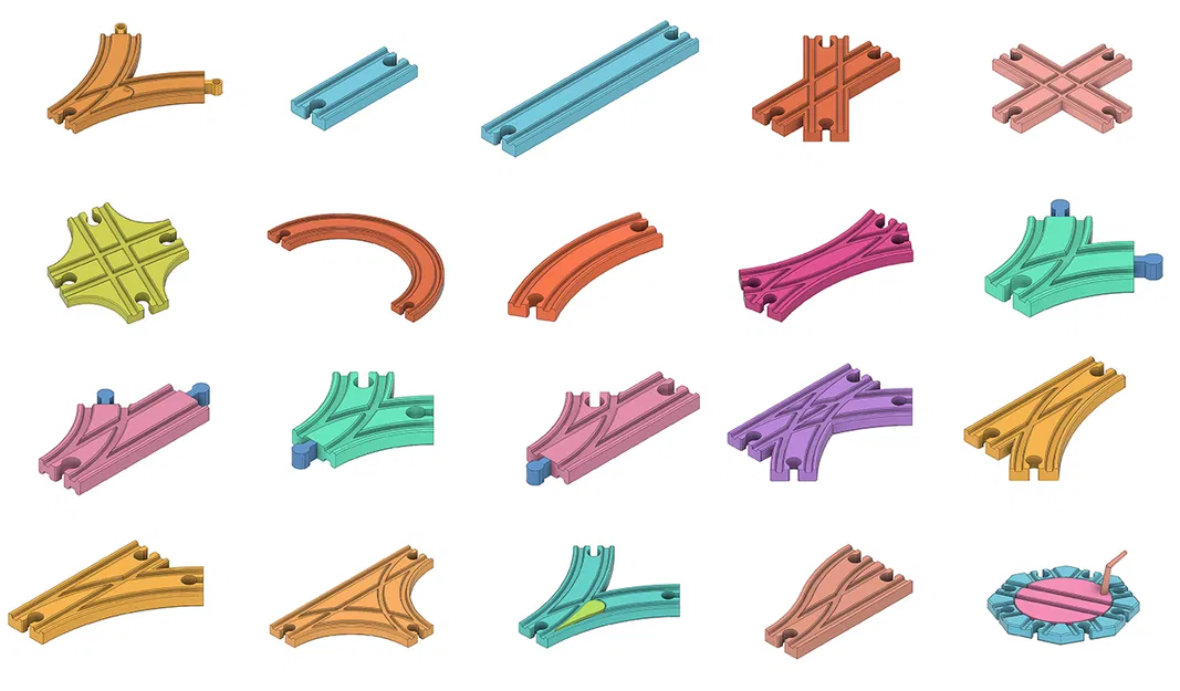 Hơn 20 bộ đường ray và cầu nối Brio - Image 1