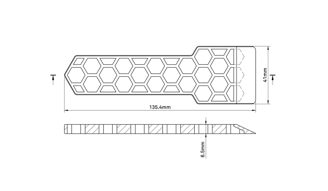 Cái Cạp Lục Giác Tốt Hơn (Hình học chính xác và cải tiến) - Image 3