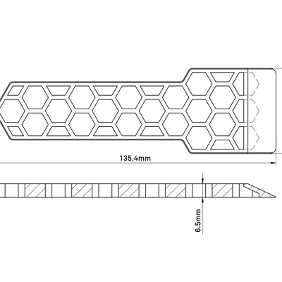 Cái Cạp Lục Giác Tốt Hơn (Hình học chính xác và cải tiến)