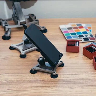 Chân đế điện thoại - Phong cách Công nghiệp