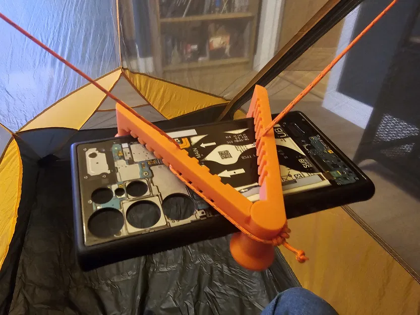 Giá Đỡ Điện Thoại Cắm Trại Điều Chỉnh Được - Image 3