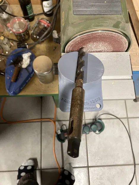 Dụng Cụ Mài Dao Khoan Cho Máy Mài Đĩa Proxxon TG 125/E - Image 4