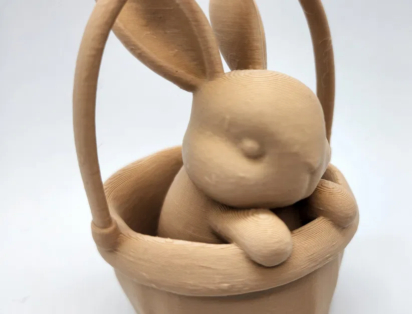 Thỏ trong Giỏ - Mẫu in 3D - Image 2