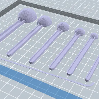 Bộ Muỗng Đo Lường (0.1ml đến 5ml)