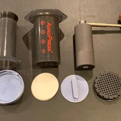 Nắp Lưu Trữ/Du Lịch Aeropress Có Ngăn Chứa Lọc Kín