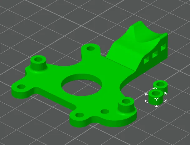 Mount EBB36 cho ProtoXtruder - Image 1