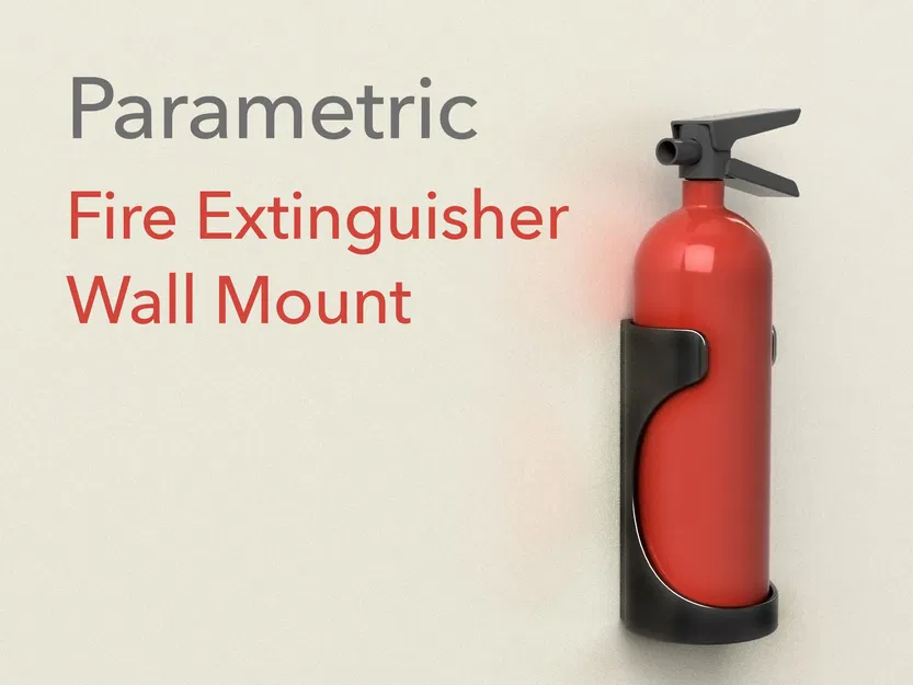 Giá Treo Bình Chữa Cháy (Parametric) - Image 1