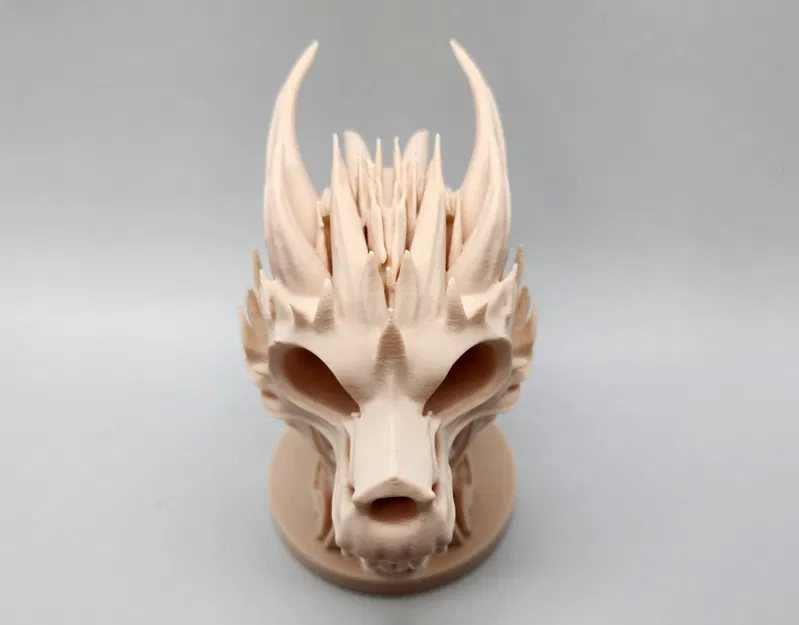 Tượng Đầu Rồng Bộ Xương 2 - Image 2