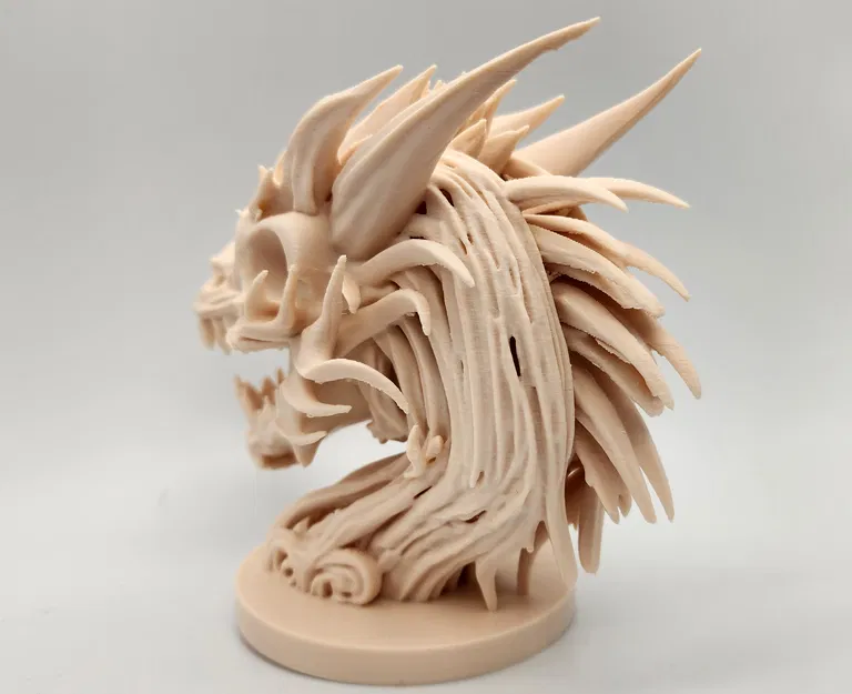 Tượng Đầu Rồng Bộ Xương 2 - Image 3