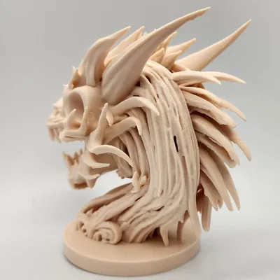 Tượng Đầu Rồng Bộ Xương 2