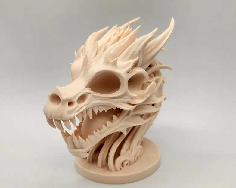 Tượng Đầu Rồng Bộ Xương 2 - Image 5