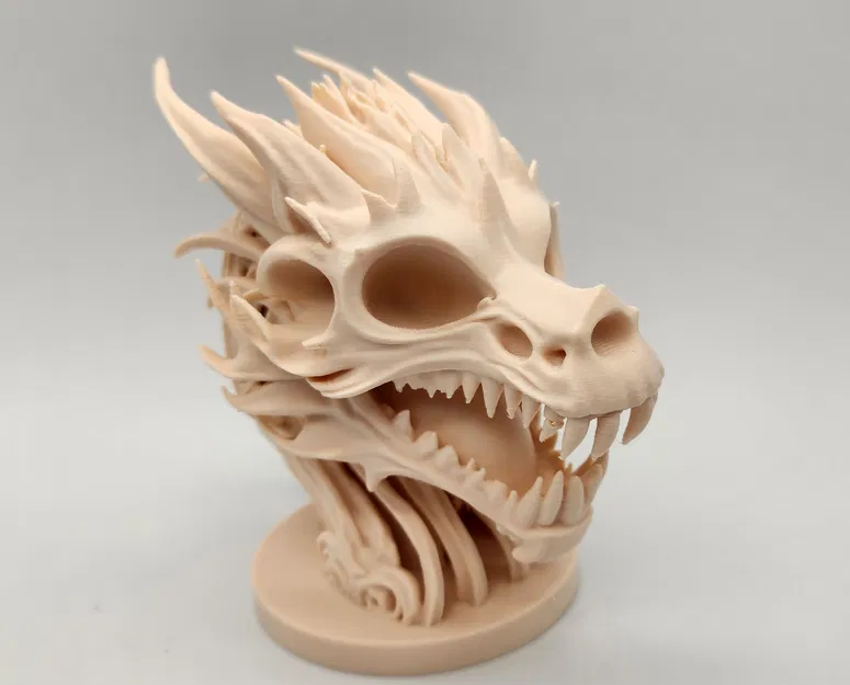 Tượng Đầu Rồng Bộ Xương 2 - Image 6