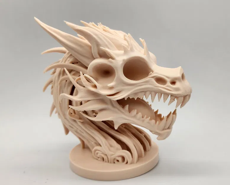 Tượng Đầu Rồng Bộ Xương 2 - Image 7