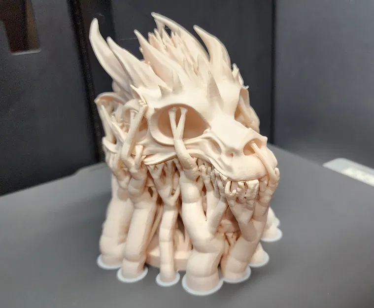 Tượng Đầu Rồng Bộ Xương 2 - Image 8