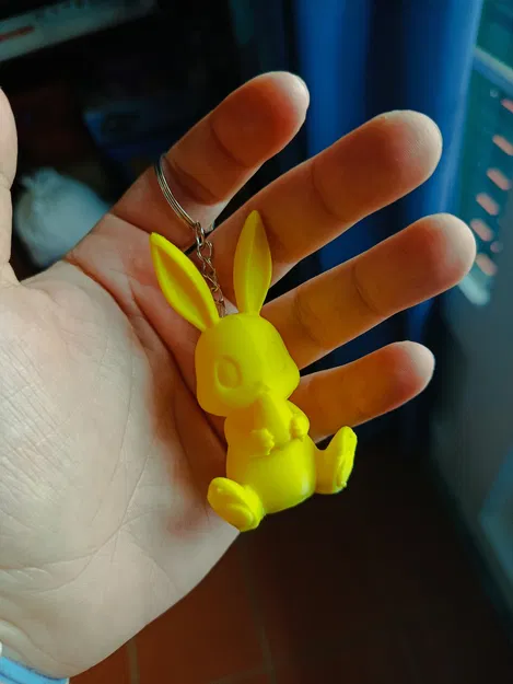 Móc Khóa Thỏ Phục Sinh - Image 2