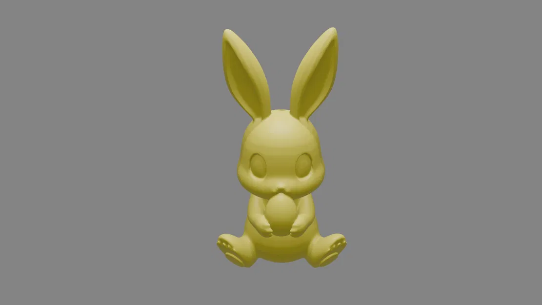 Móc Khóa Thỏ Phục Sinh - Image 3