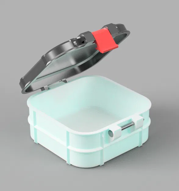 Hộp 10x10x5cm (không cần support, không cần ốc) - Image 2