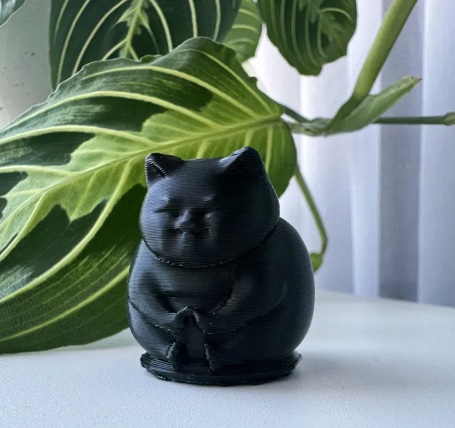 Mèo Thần Tài Maneki Neko May Mắn | Mô Hình In 3D - Image 3