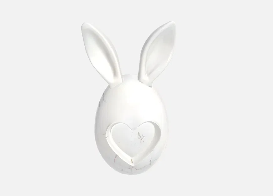 Trang Trí Trứng Phục Sinh Hình Trái Tim - Image 2