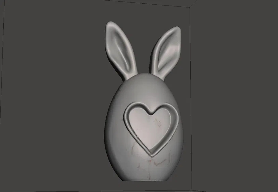 Trang Trí Trứng Phục Sinh Hình Trái Tim - Image 3