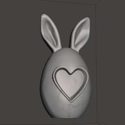 Trang Trí Trứng Phục Sinh Hình Trái Tim