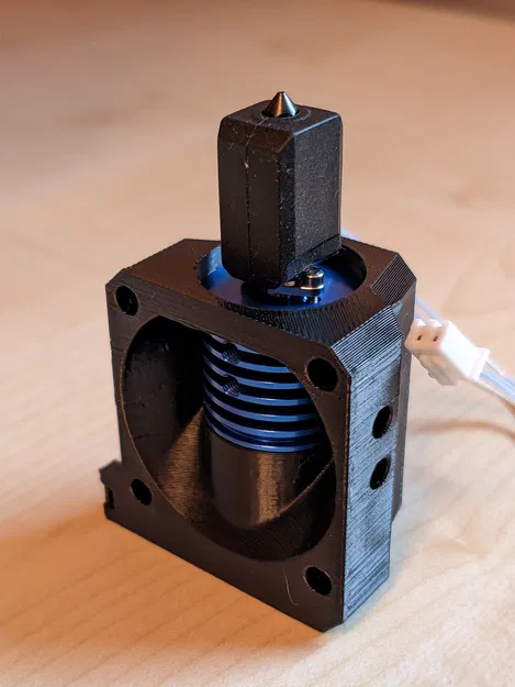 Ngàm Hotend EVA 3.0 E34M1 V6 TZ2.0 - Image 2