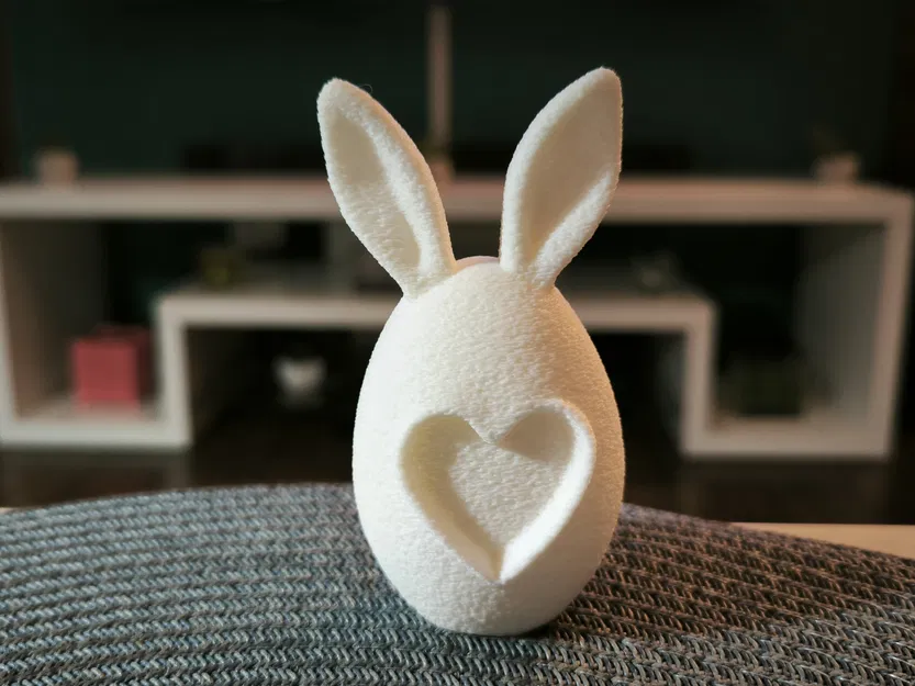 Trang Trí Trứng Phục Sinh Hình Trái Tim - Image 5