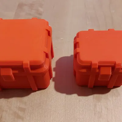 Hộp Đựng Pin Cứng Cáp Cho 20 Viên AA / AAA